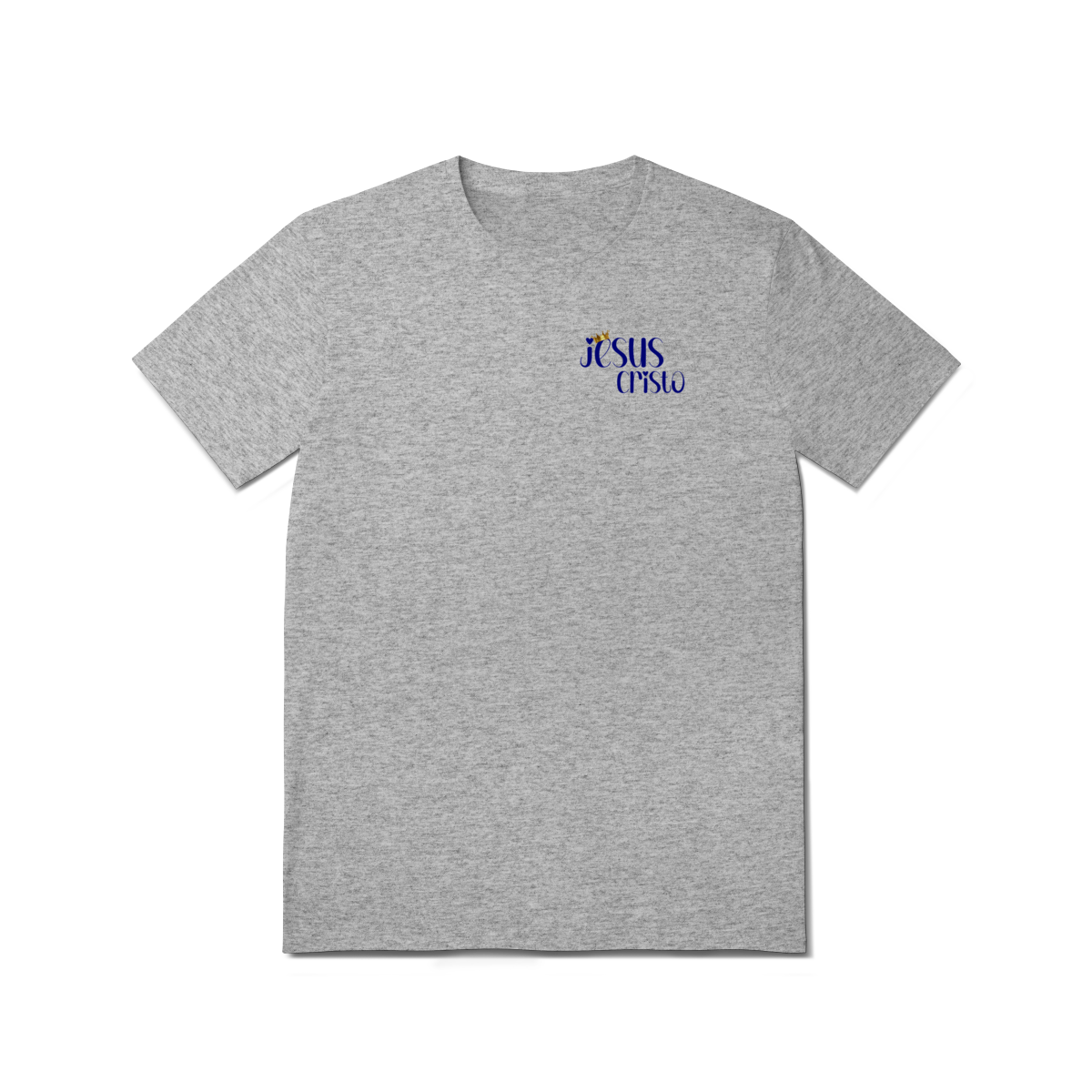 Nome do produto: Camiseta Quality-Jesus Cristo com coroa