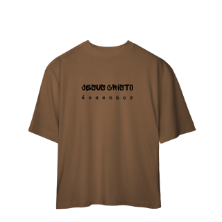 Nome do produto Camisetas Oversized-jJesus Cristo é o senhor 