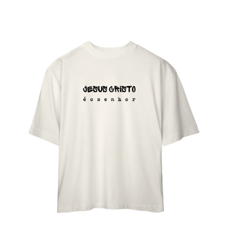 Nome do produto Camisetas Oversized-jJesus Cristo é o senhor 