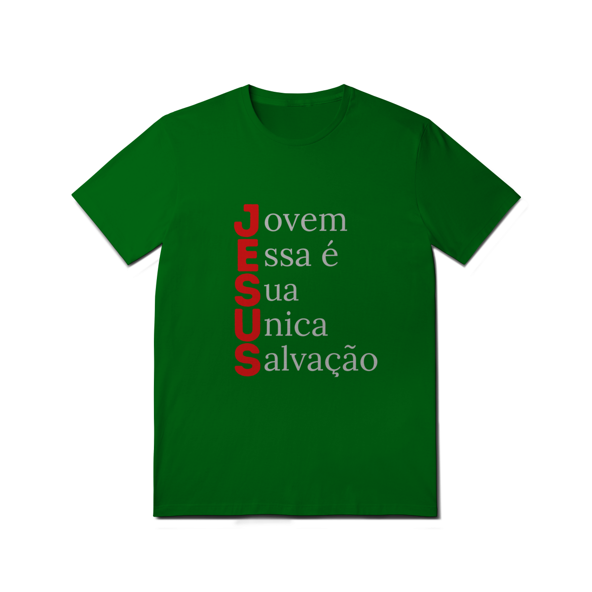 Camiseta Quality-Jesus única salvação