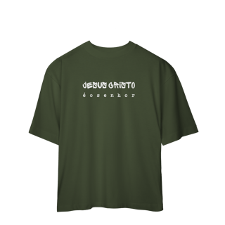 Nome do produto camisetas oversized-Jesus Cristo é o senhor