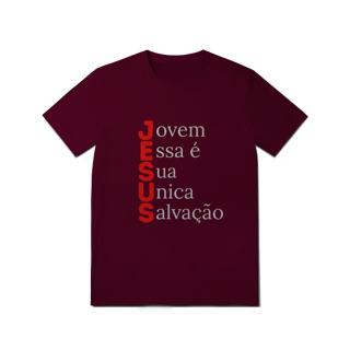 Nome do produto Camiseta Quality-Jesus única salvação