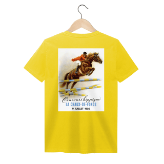 Nome do produto T-Shirt Estonada - Concours Hippique La Chaux-de-Fonds 1950