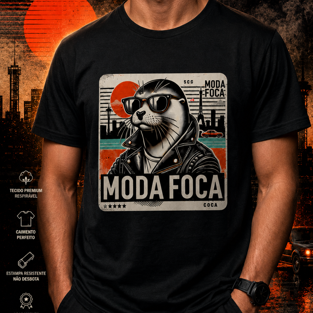MODAFOCA PLUS! Camiseta plus size