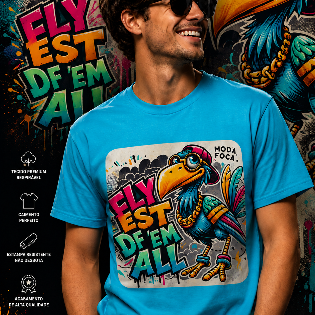 FLYEST PLUS! Camiseta plus size