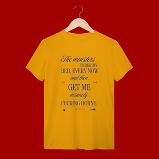 Nome do produto T - SHIRT THE MONSTERS UNDER MY BAD