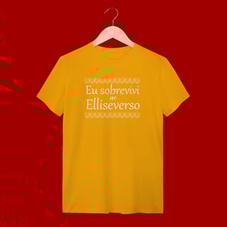 Nome do produto T-SHIRT QUALITY -  EU SBREVIVI AO ELLISEVERSO