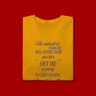 Nome do produto T - SHIRT THE MONSTERS UNDER MY BAD