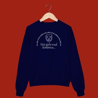 Nome do produto MOLETOM PRIME - HOT GIRLS READ SOMBRIOS
