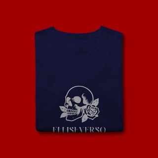 Nome do produto T-SHIRT CLASSIC -  CAVEIRA/ROSA