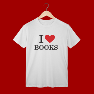 Nome do produto T-SHIRT CLASSIC I LOVE BOOKS