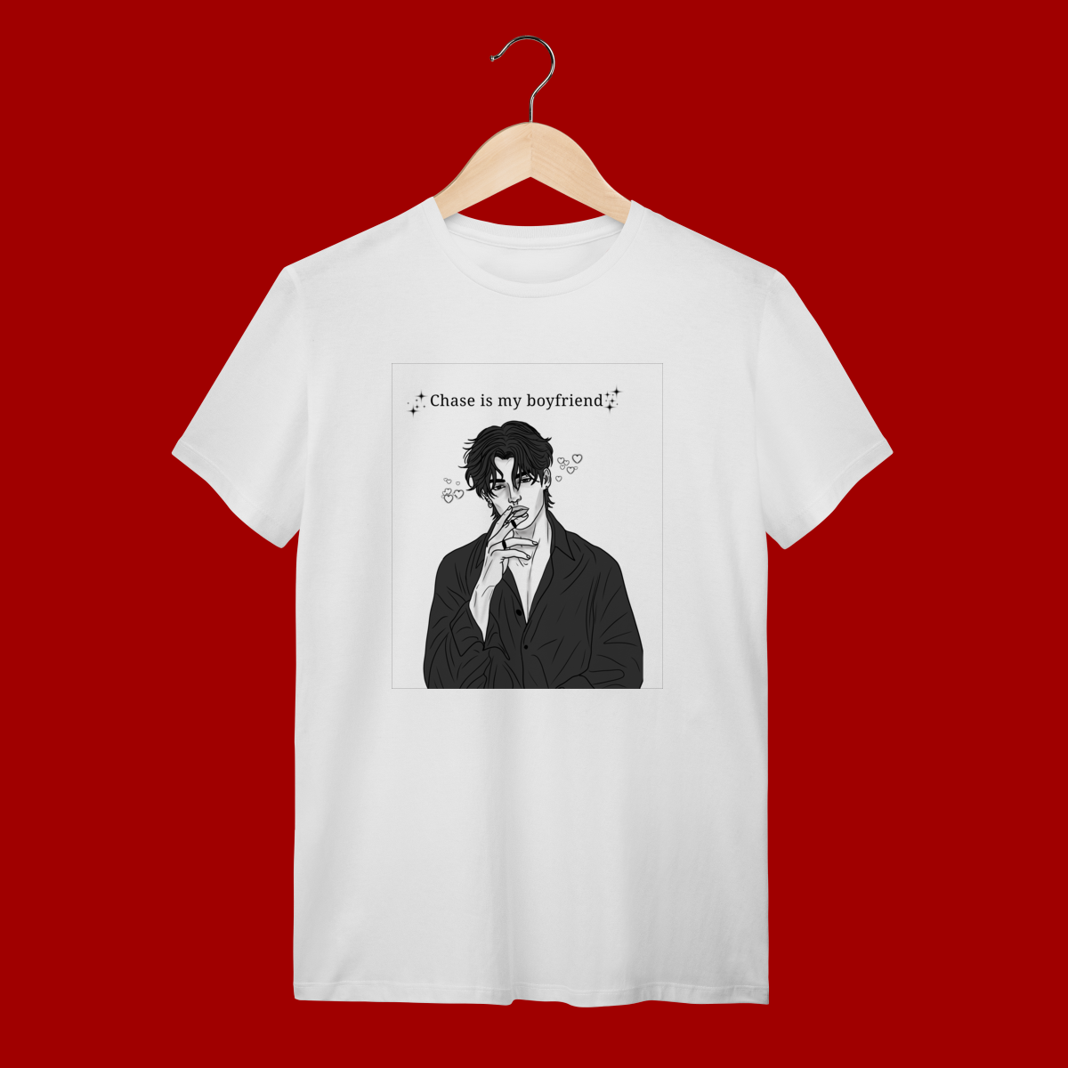 Nome do produto: CAMISETA -CHASE IS MY BOYFRIEND