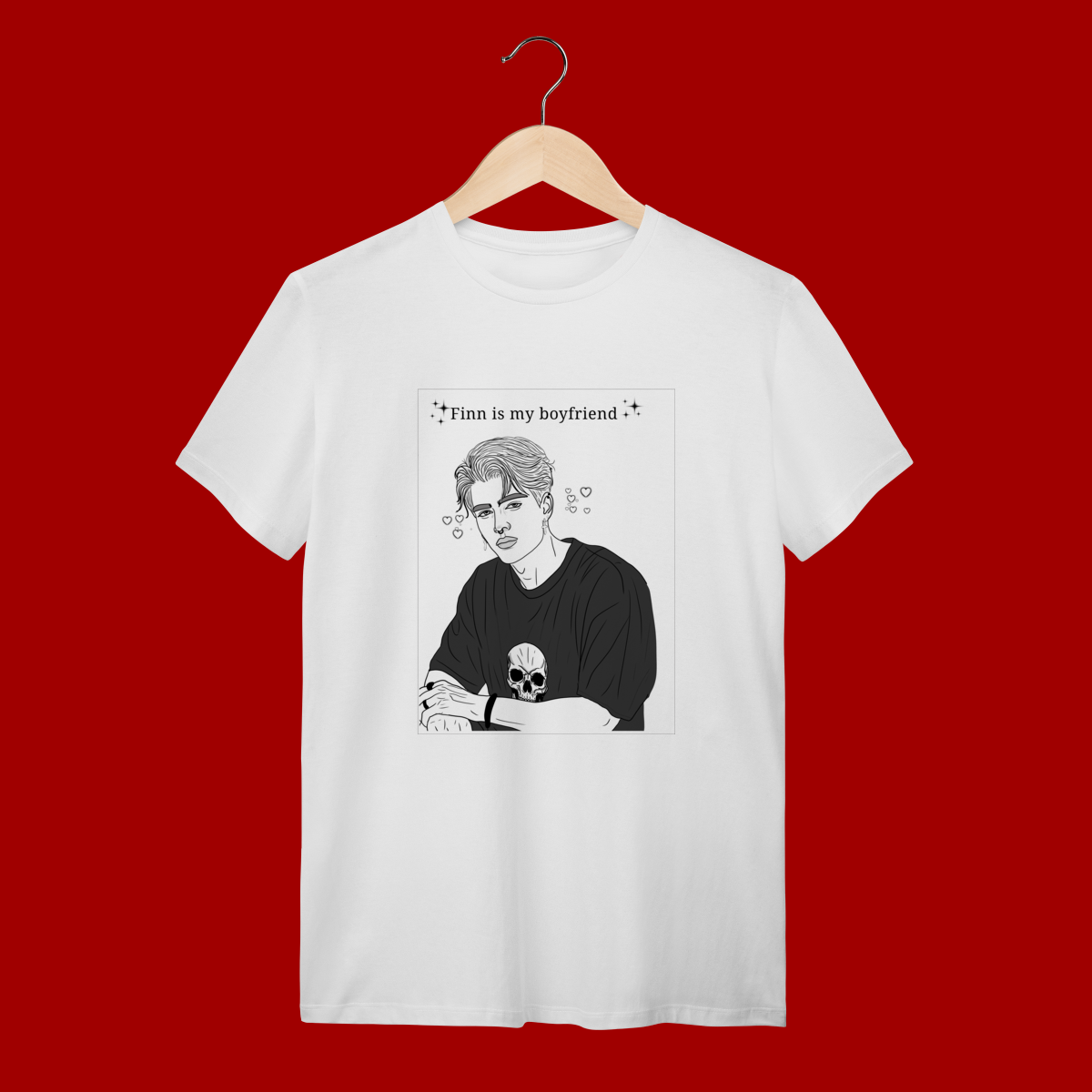 Nome do produto: CAMISETA  - FINN IS MY BOYFRIEND