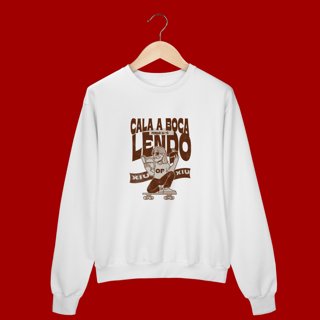 Nome do produto MOLETOM - CALA A BOCA QUE EU ESTOU LENDO