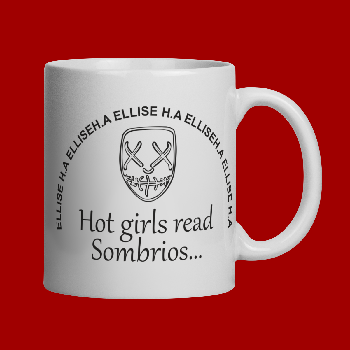 Nome do produto: CANECA - HOT GIRLS READ SOMBRIOS