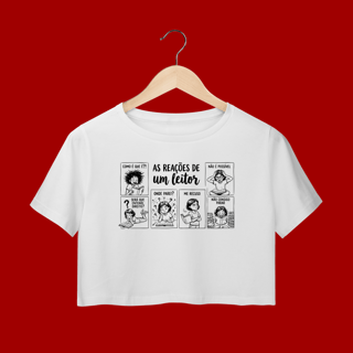 Nome do produto CROPPED - AS REAÇÕES DE UM LEITOR