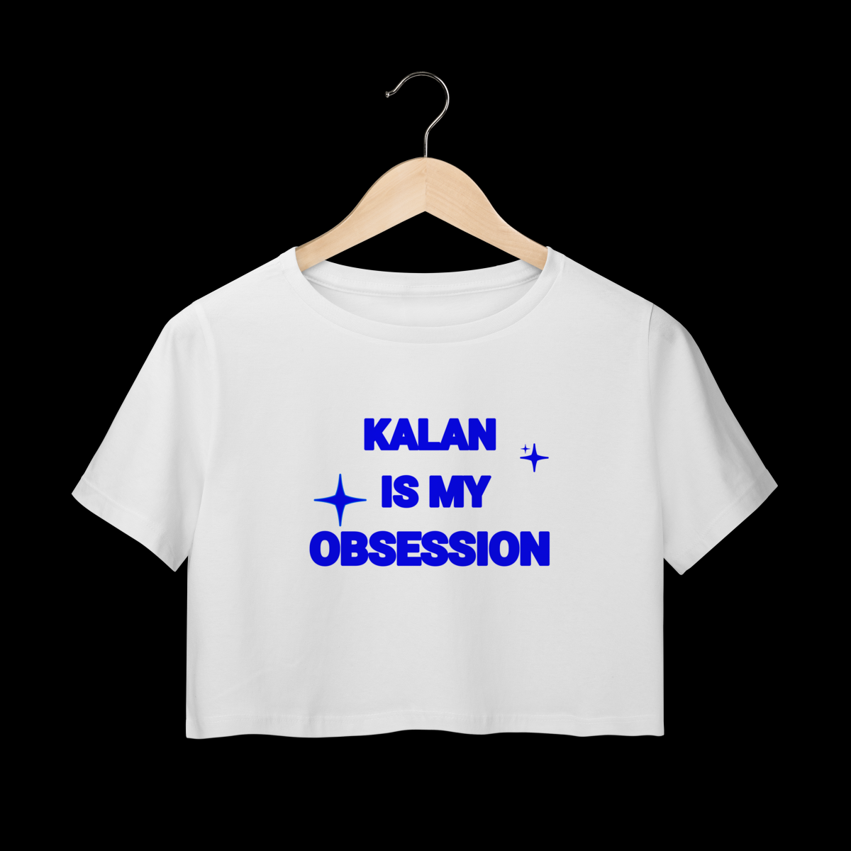 Nome do produto: CROPPED - KALAN IS MY OBSESSION
