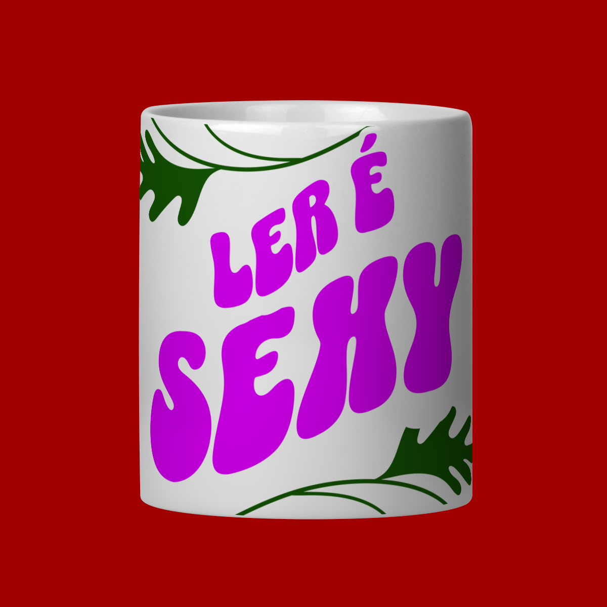 Nome do produto: CANECA -  LER É SEXY