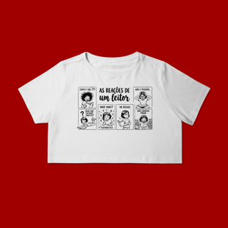 Nome do produto CROPPED - AS REAÇÕES DE UM LEITOR