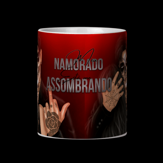 Nome do produto CANECA ILUSTRADA - KALAN E ARABELLA