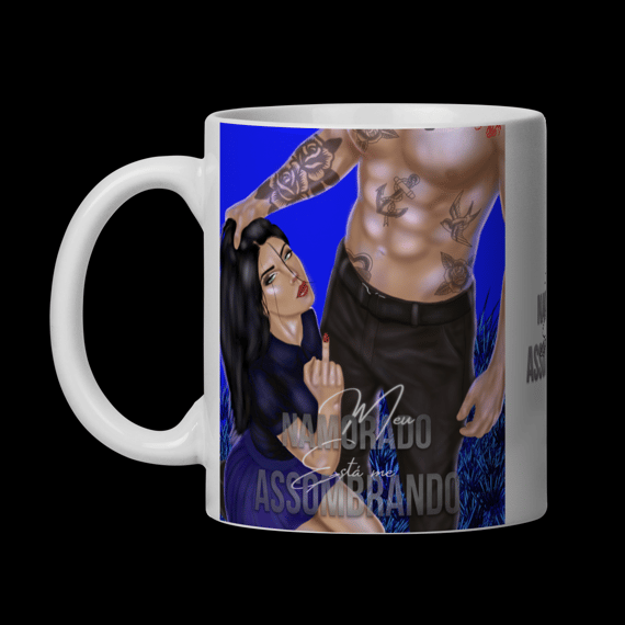 Caneca Ilustrada + Trecho