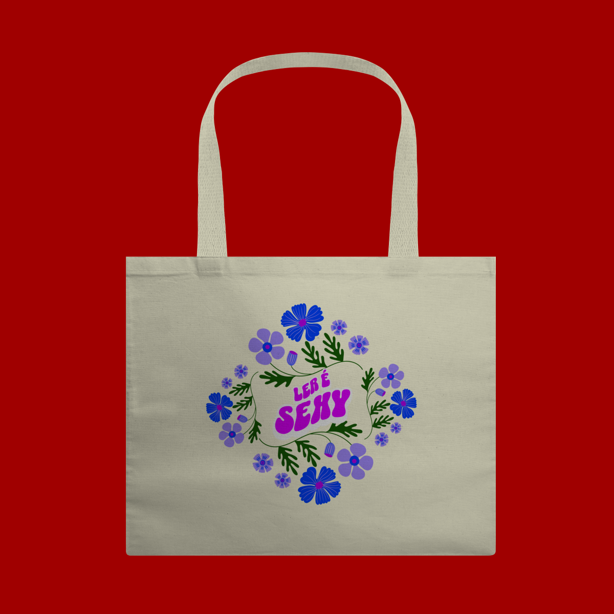 Nome do produto: ECOBAG -  LER É SEXY