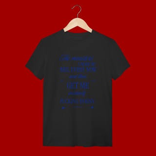 Nome do produto T - SHIRT THE MONSTERS UNDER MY BAD