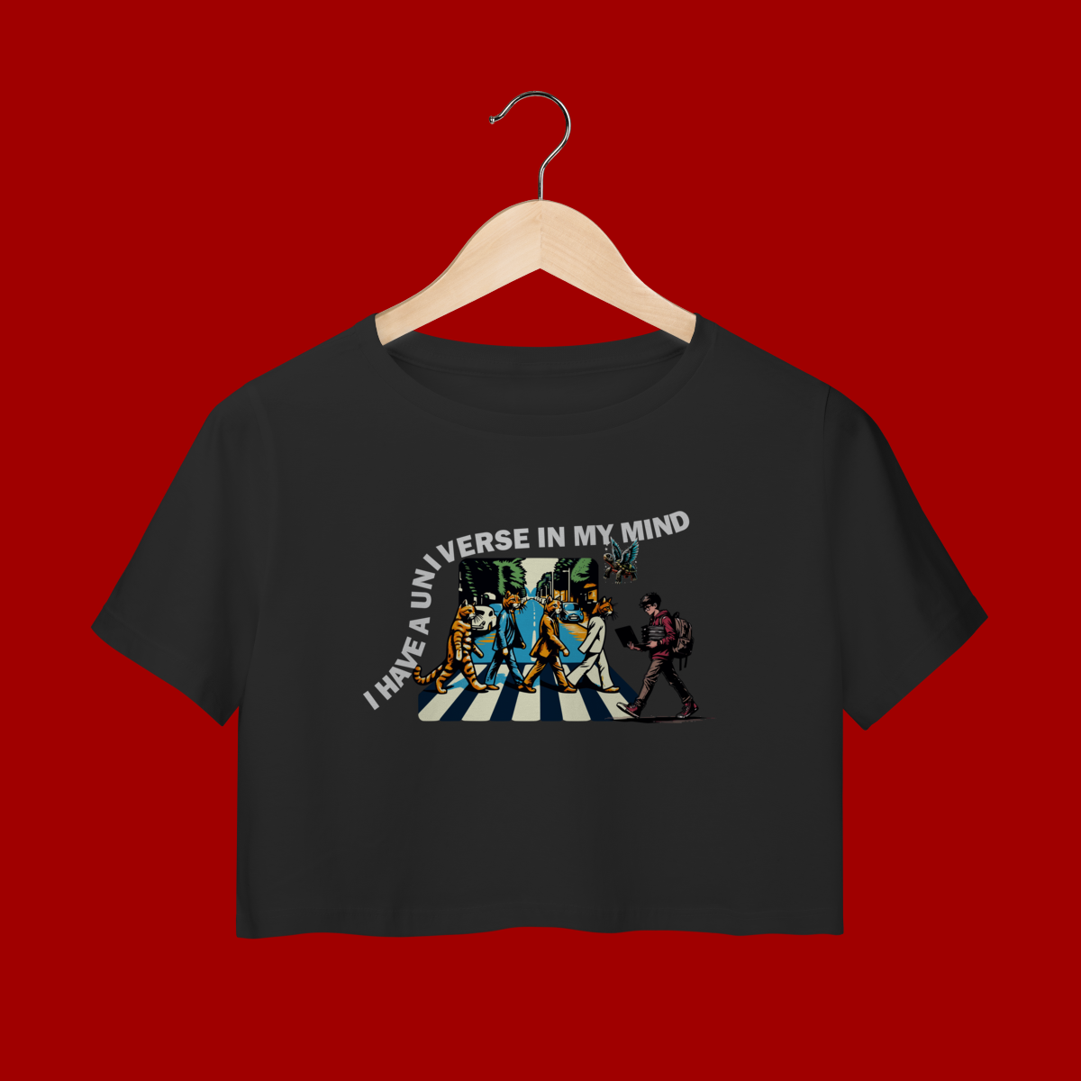 Nome do produto: CROPPED - I HAVE A UNIVERSE IN MY MIND