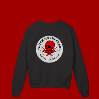 Nome do produto MOLETOM  - ROCK NO INFERNO