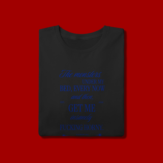 Nome do produto T - SHIRT THE MONSTERS UNDER MY BAD