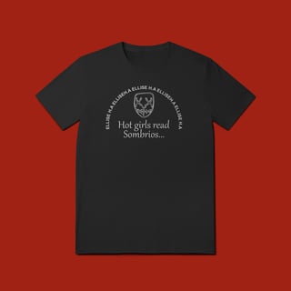 Nome do produto T-SHIRT QUALITY - HOT GIRLS READ SOMBRIOS