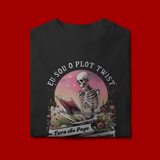 Nome do produto Camiseta Oversized –  “Eu Sou o Plot Twist”