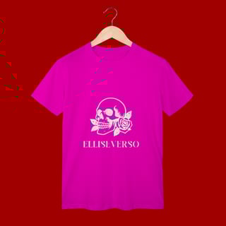 Nome do produto T-SHIRT CLASSIC -  CAVEIRA/ROSA