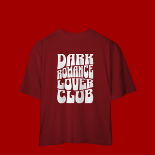 Nome do produto Camiseta Oversized “Dark Romance Lover Club”