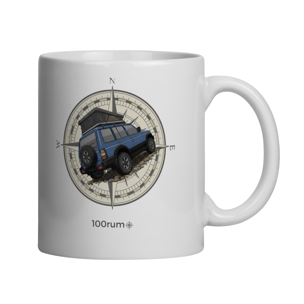 Nome do produto: Caneca - Cem Rumo