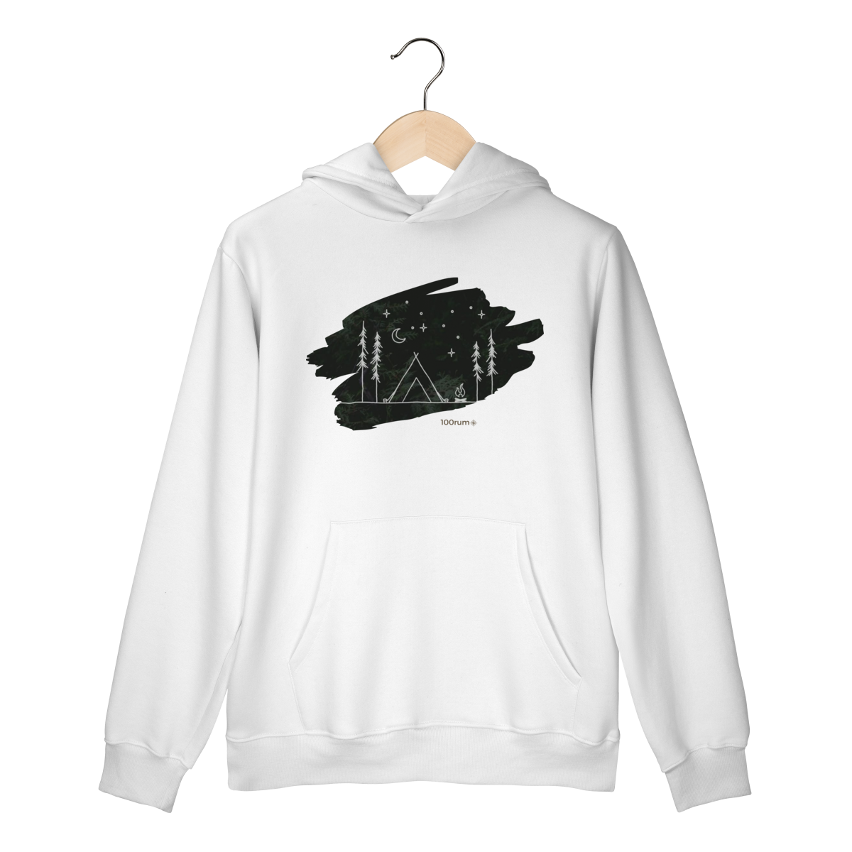 Nome do produto: Moletom Canguru -Camping Noturno