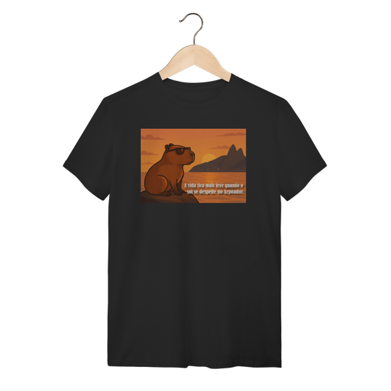 Capi no Pôr do Sol do Arpoador