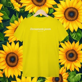Nome do produto T-Shirt  Eternamente  jovem