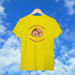 Nome do produto T-Shirt Sempre com sono, sempre com fome.