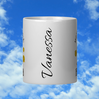 Nome do produto Caneca “Motivação do dia: você não é herdeira”