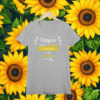 Nome do produto Baby Look  Quality “Terapia não é suficiente, eu preciso é de herança”