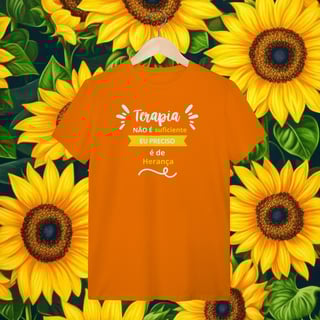 Nome do produto T-Shirt Terapia não é suficiente, eu preciso é de herança.