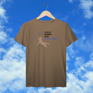 T-Shirt Prime “Não incomode, estou relauxando”