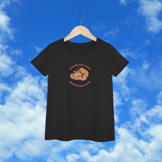 Nome do produto Baby Look “Sempre com sono, sempre com fome”