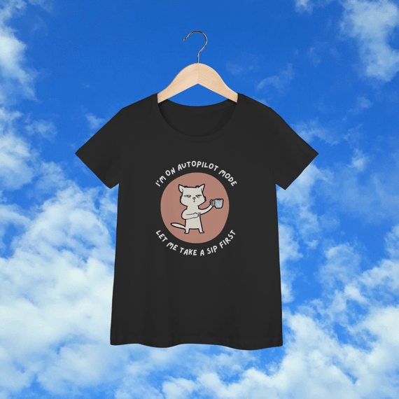 Baby  Look “I’m on autopilot mode – let me take a sip first”