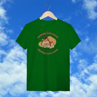 Nome do produto T-Shirt Sempre com sono, sempre com fome.