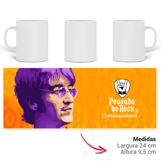 Nome do produto Caneca John Lennon collors
