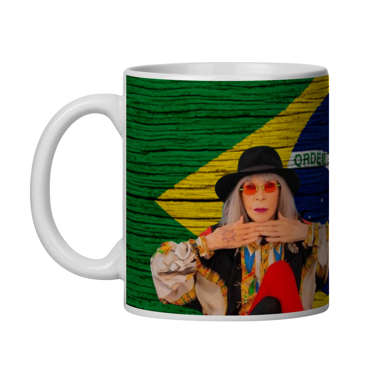 Caneca Rita Lee Brasil
