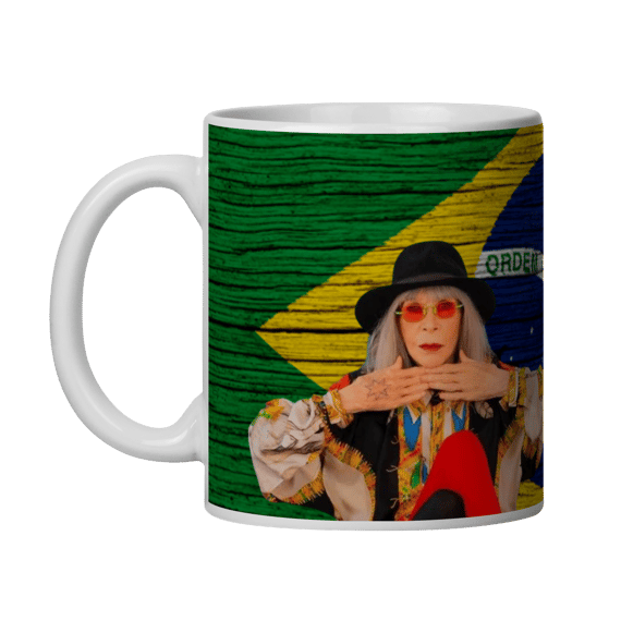 Caneca Rita Lee Brasil