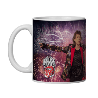 Nome do produto Caneca Mick Jagger Fireworks